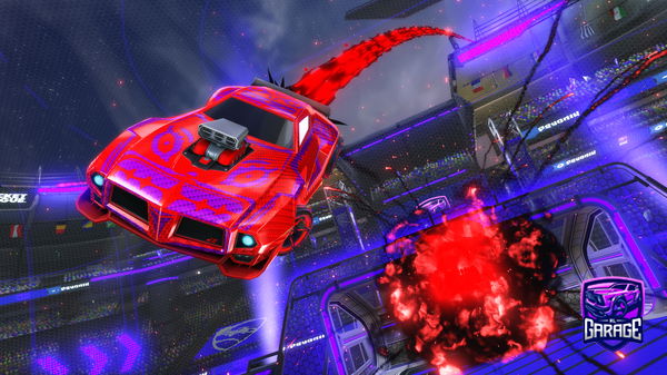 A Rocket League car design from lucasvansi