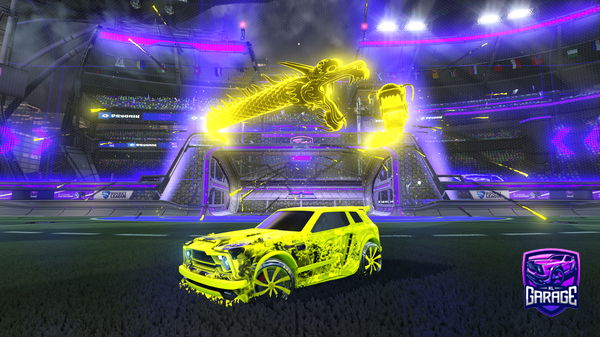 A Rocket League car design from ks-pl