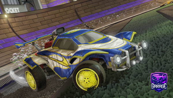 A Rocket League car design from henzlad