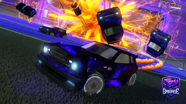 A Rocket League car design from rishyy