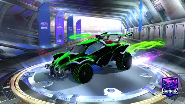 A Rocket League car design from SoggyWaffle414
