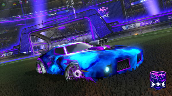 A Rocket League car design from SamSamir