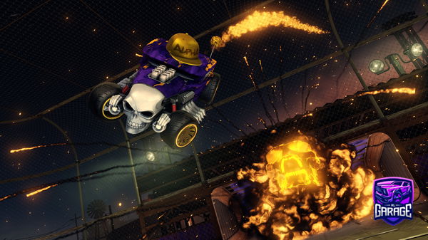 A Rocket League car design from Electricpear9