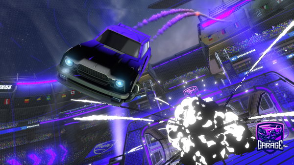 A Rocket League car design from Luke_clay12