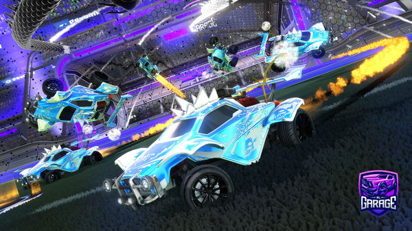 A Rocket League car design from ITzZJ0nezy