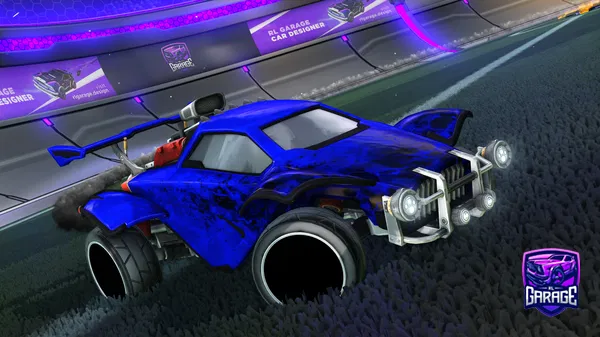 A Rocket League car design from harveywellybob
