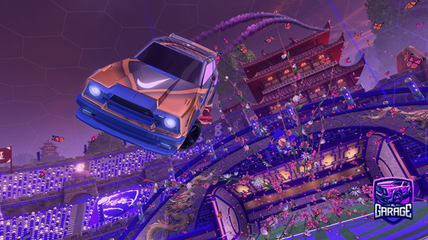 A Rocket League car design from Squashy10