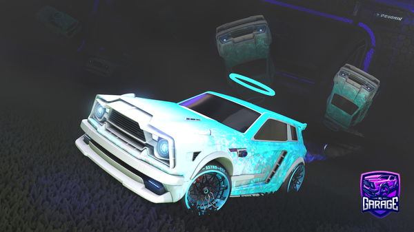 A Rocket League car design from God_XoX