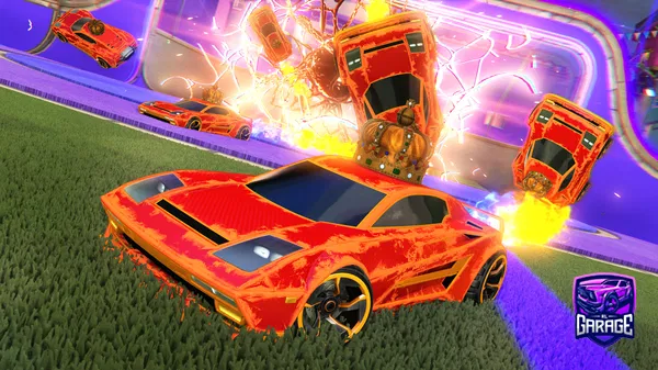 A Rocket League car design from Maur8tto