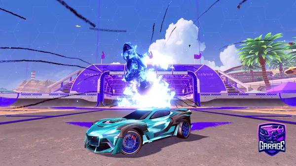 A Rocket League car design from tianelis