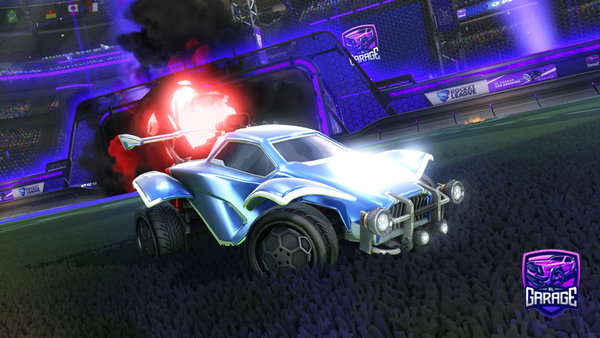 A Rocket League car design from CarboneC26