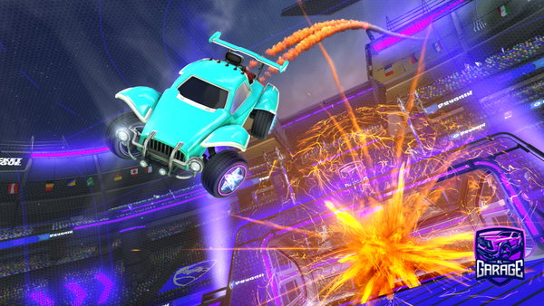 A Rocket League car design from bodmas12