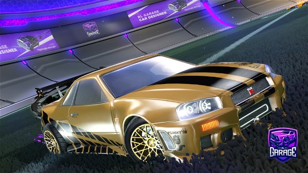 A Rocket League car design from Messiisthegoat124