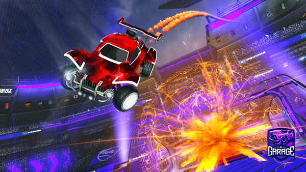 A Rocket League car design from Refphyx