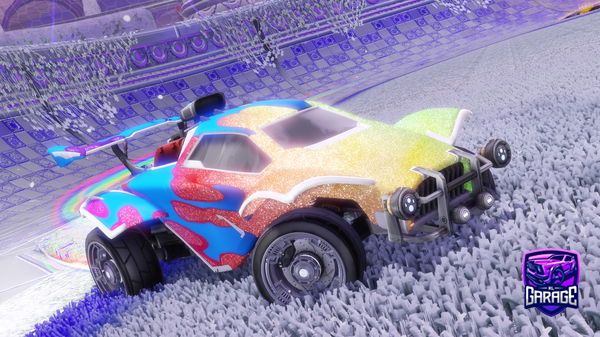 A Rocket League car design from doggo-aru