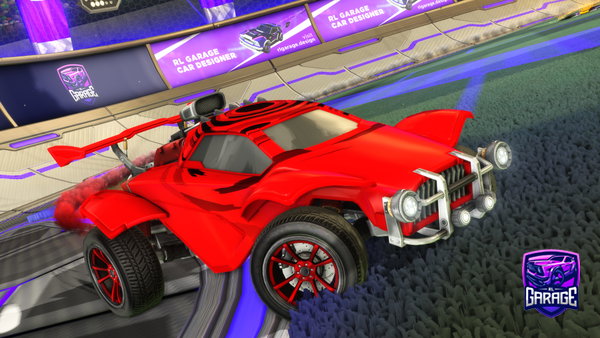 A Rocket League car design from thenumber1number1