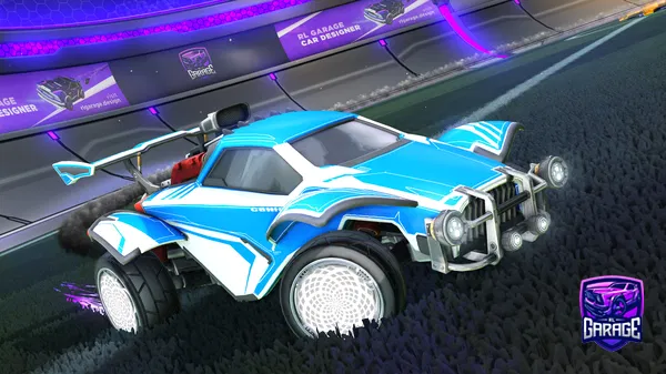A Rocket League car design from Latte777