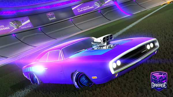 A Rocket League car design from Splitspeed