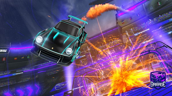 A Rocket League car design from FireNinjaBr