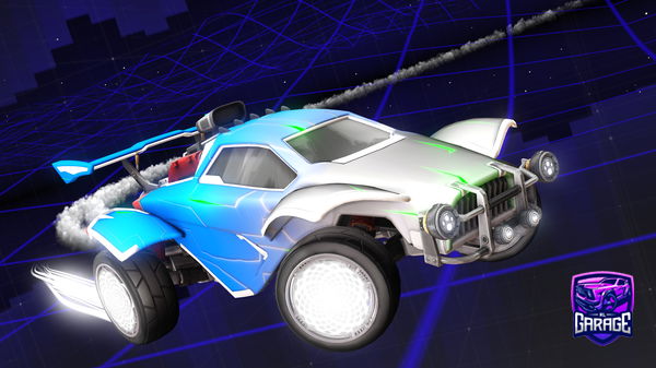 A Rocket League car design from AlphaPug