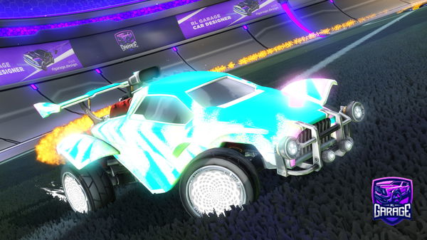 A Rocket League car design from Berneray