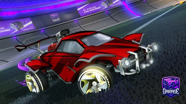 A Rocket League car design from shieldz