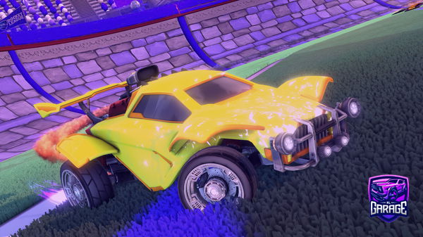 A Rocket League car design from Caroon-The-Trader