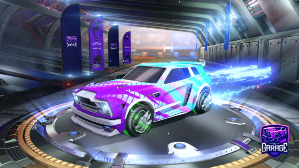 A Rocket League car design from _Cr33Py_33_