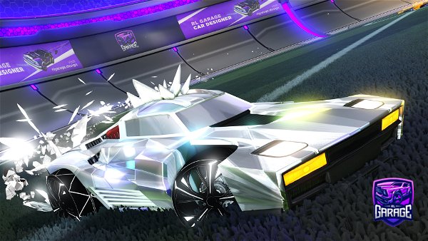 A Rocket League car design from Macgee