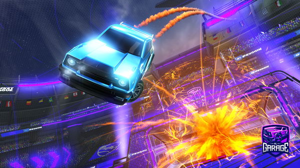 A Rocket League car design from AWOROCKET