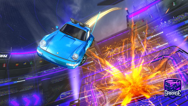 A Rocket League car design from AngeloLudwing