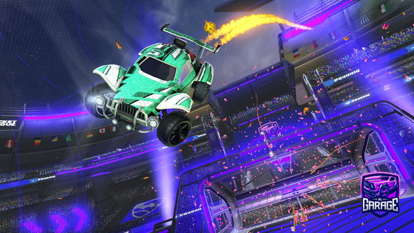 A Rocket League car design from Hotboxedtoyota