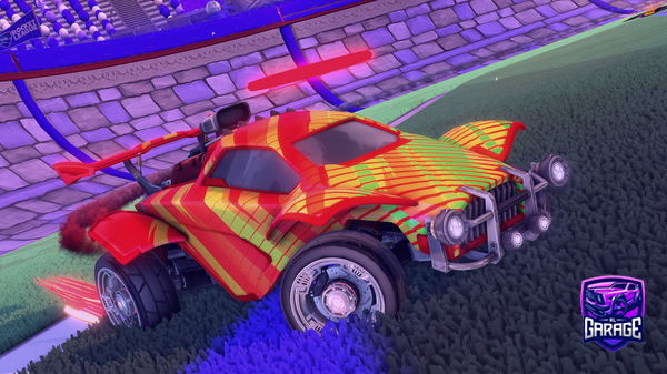 A Rocket League car design from Atib72