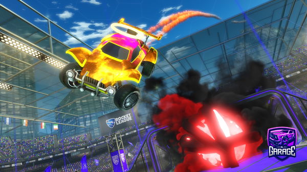 A Rocket League car design from JoshSpeed2010