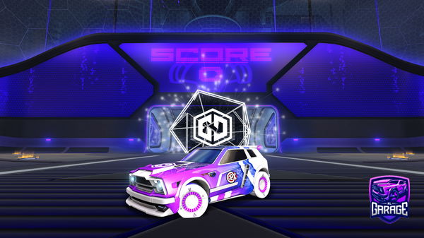 A Rocket League car design from IsolatedDoor7805