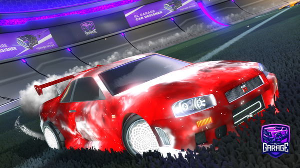 A Rocket League car design from Bluemoon22