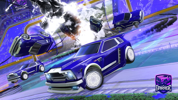 A Rocket League car design from mootjuuuhhh