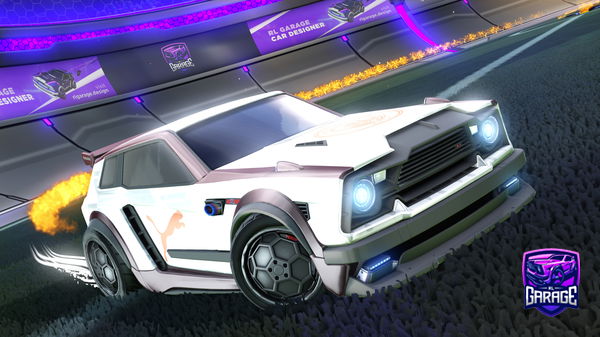 A Rocket League car design from iij1r