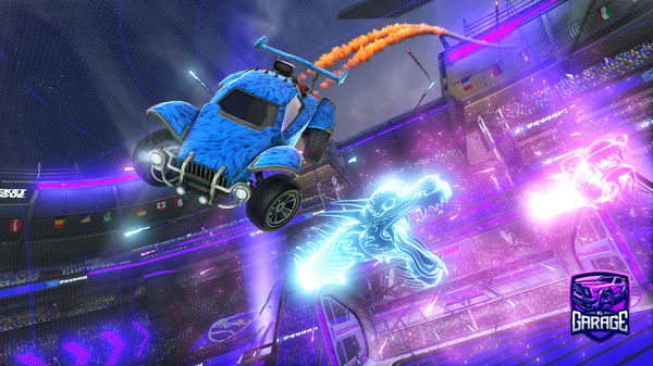 A Rocket League car design from ciburaska