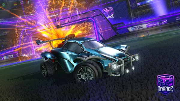 A Rocket League car design from DunnitRL_on_YT