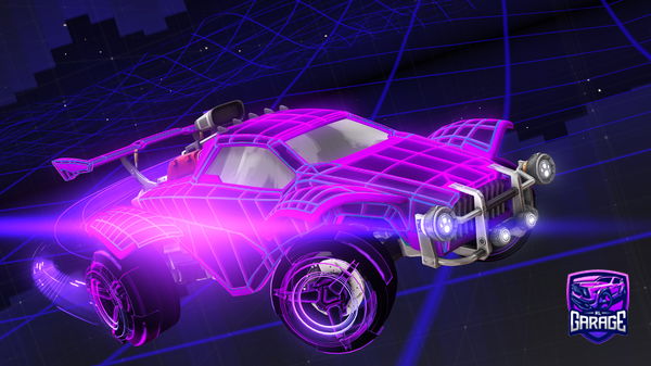 A Rocket League car design from NOODL