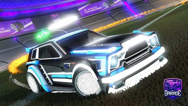 A Rocket League car design from Kx4