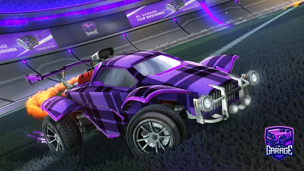 A Rocket League car design from KingCucumber