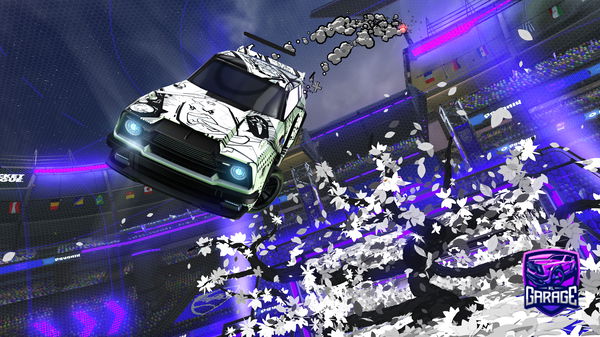 A Rocket League car design from mo7tasb