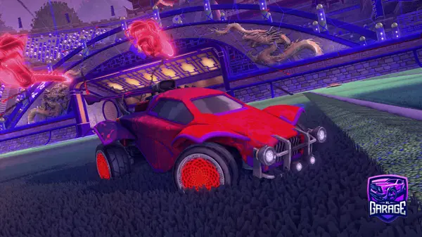 A Rocket League car design from Game-rik