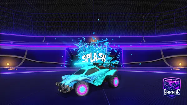 A Rocket League car design from Fennec224