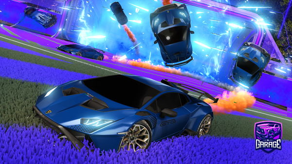 A Rocket League car design from RFlora07