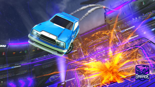 A Rocket League car design from Sad-Javi17