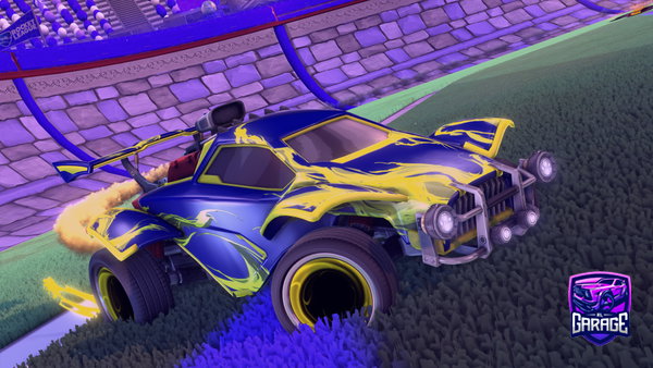 A Rocket League car design from RyderN23__