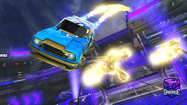 A Rocket League car design from Dam1blade